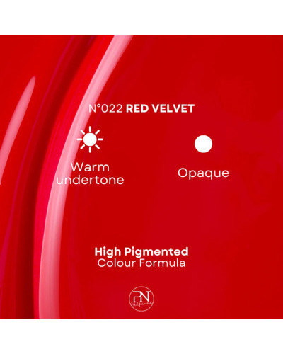 Vernis Semi-Permanent Selfgel 22 Red Velvet PN Selfcare 6ml