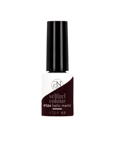 Vernis Semi-Permanent Selfgel 24 Hello Merlot PN Selfcare 6ml
