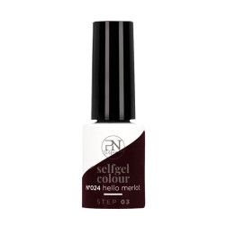 Vernis Semi-Permanent Selfgel 24 Hello Merlot PN Selfcare 6ml