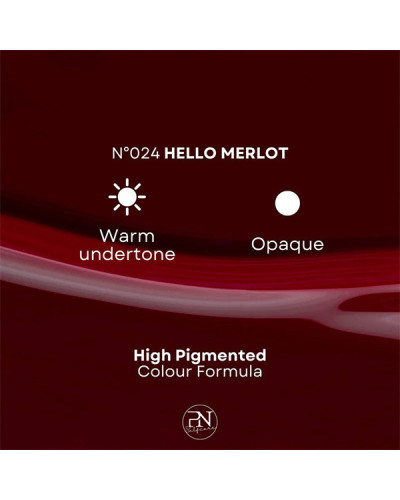 Vernis Semi-Permanent Selfgel 24 Hello Merlot PN Selfcare 6ml