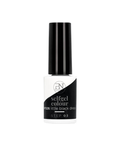 Vernis Semi-Permanent Selfgel 26 Little Black Dress PN Selfcare 6ml