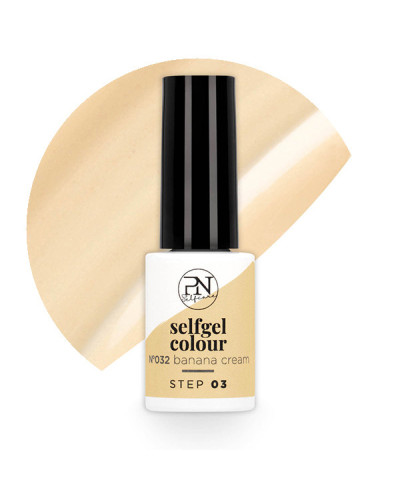 Vernis Semi-Permanent Selfgel 32 Banana Cream PN Selfcare 6ml