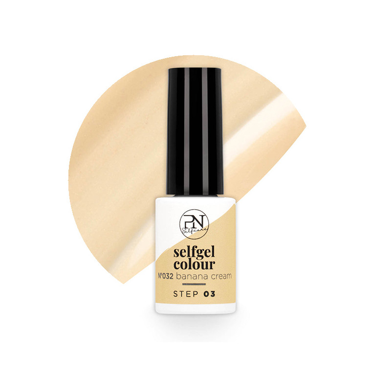 Vernis Semi-Permanent Selfgel 32 Banana Cream PN Selfcare 6ml