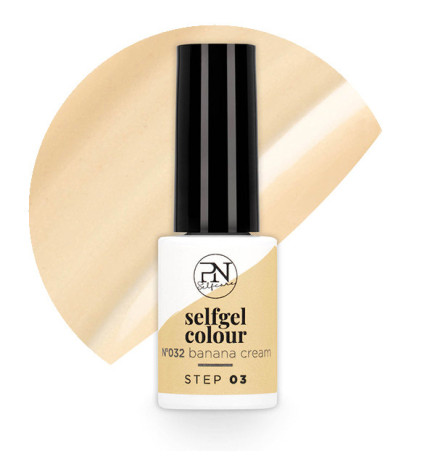 Vernis Semi-Permanent Selfgel 32 Banana Cream PN Selfcare 6ml