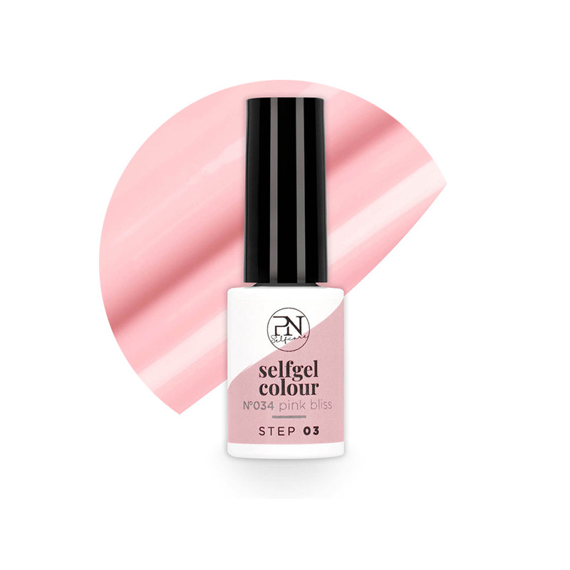 Vernis Semi-Permanent Selfgel 34 Pink Bliss PN Selfcare 6ml Vernis Semi-Permanent Selfgel 34 Pink Bliss PN Selfcare 6ml