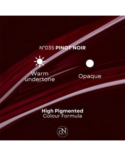 Vernis Semi-Permanent Selfgel 35 Pinot Noir PN Selfcare 6ml