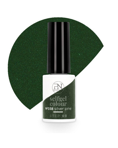 Vernis Semi-Permanent Selfgel 38 Silver Pine PN Selfcare 6ml