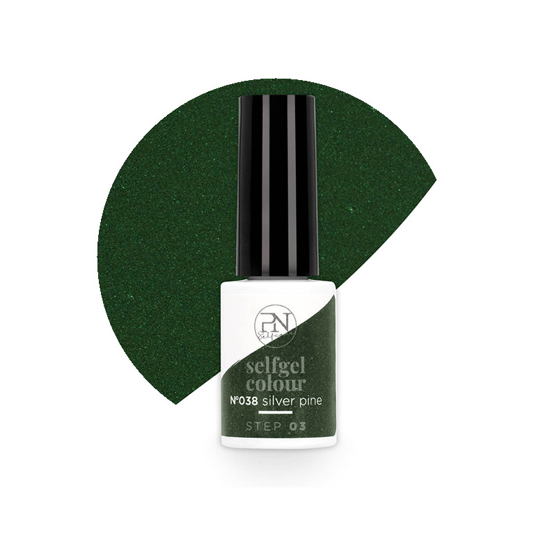 Vernis Semi-Permanent Selfgel 38 Silver Pine PN Selfcare 6ml