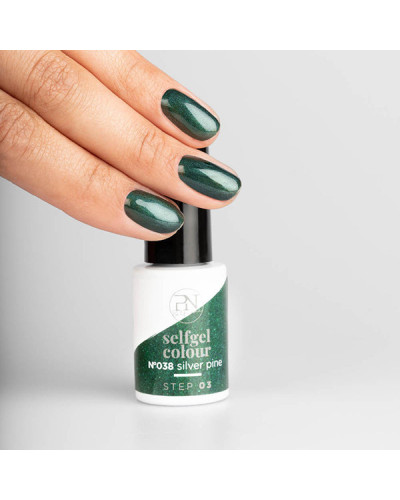 Vernis Semi-Permanent Selfgel 38 Silver Pine PN Selfcare 6ml