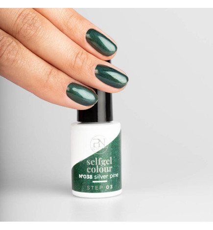 Vernis Semi-Permanent Selfgel 38 Silver Pine PN Selfcare 6ml