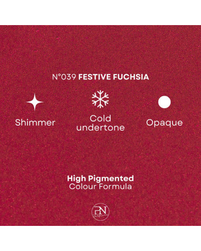 Vernis Semi-Permanent Selfgel 39 Festive Fuchsia PN Selfcare 6ml