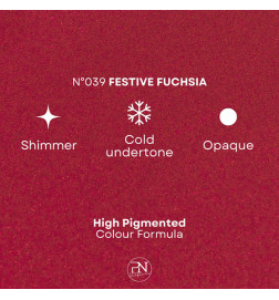 Vernis Semi-Permanent Selfgel 39 Festive Fuchsia PN Selfcare 6ml