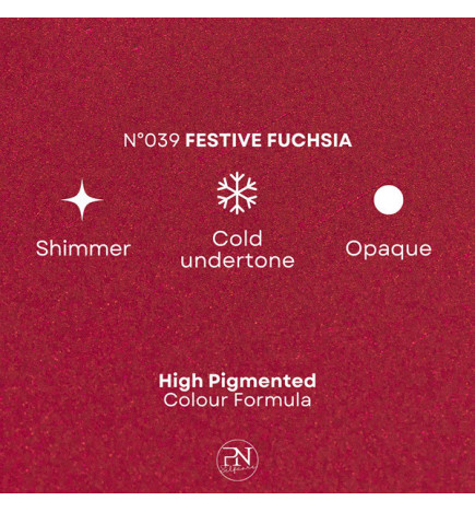 Vernis Semi-Permanent Selfgel 39 Festive Fuchsia PN Selfcare 6ml