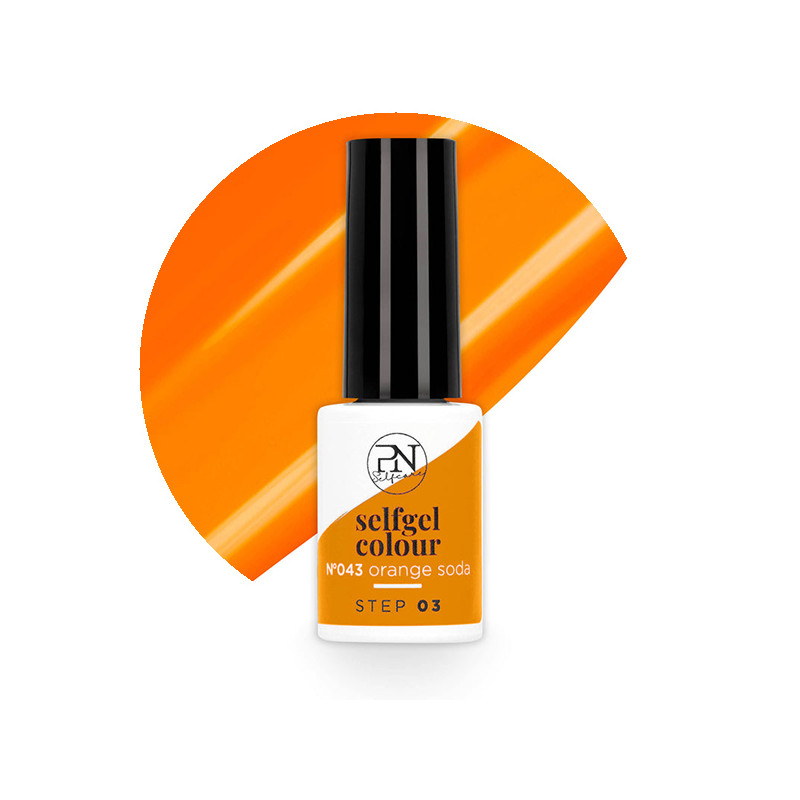 Vernis Semi-Permanent Selfgel 43 Orange Soda PN Selfcare 6ml