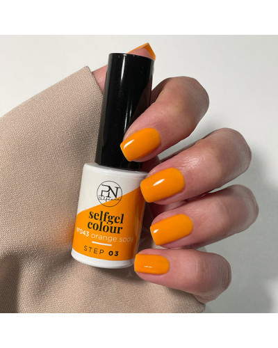 Vernis Semi-Permanent Selfgel 43 Orange Soda PN Selfcare 6ml