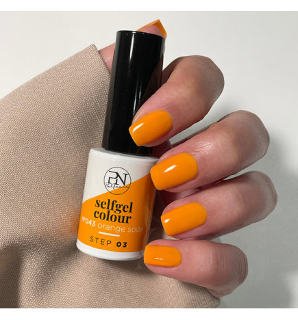 Vernis Semi-Permanent Selfgel 43 Orange Soda PN Selfcare 6ml