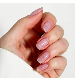 Vernis Semi-Permanent Selfgel Glitter Gloss Finition Paillettes PN Selfcare 6ml