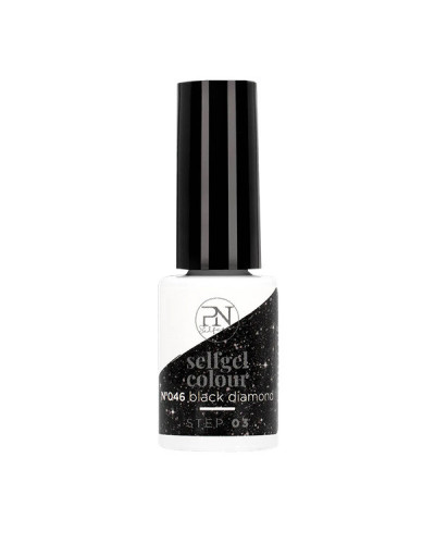 Vernis Semi-Permanent Selfgel 46 Black Diamond PN Selfcare 6ml