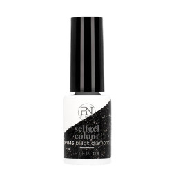 Vernis Semi-Permanent Selfgel 46 Black Diamond PN Selfcare 6ml