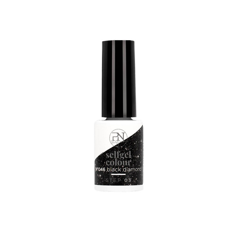 Vernis Semi-Permanent Selfgel 46 Black Diamond PN Selfcare 6ml Vernis Semi-Permanent Selfgel 46 Black Diamond PN Selfcare 6ml