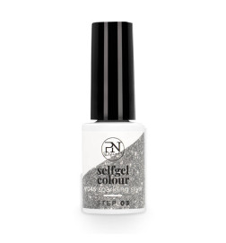 Vernis Semi-Permanent Selfgel 45 Sparkling Silver PN Selfcare 6ml
