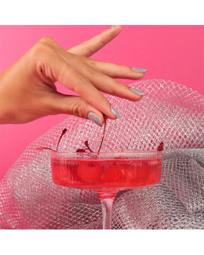 Vernis Semi-Permanent Selfgel 45 Sparkling Silver PN Selfcare 6ml