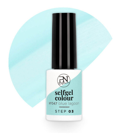 Vernis Semi-Permanent Selfgel 47 Blue Lagoon PN Selfcare 6ml