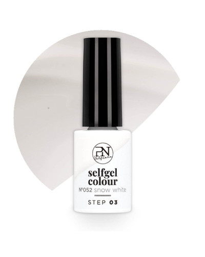 Vernis Semi-Permanent Selfgel 52 Snow White PN Selfcare 6ml