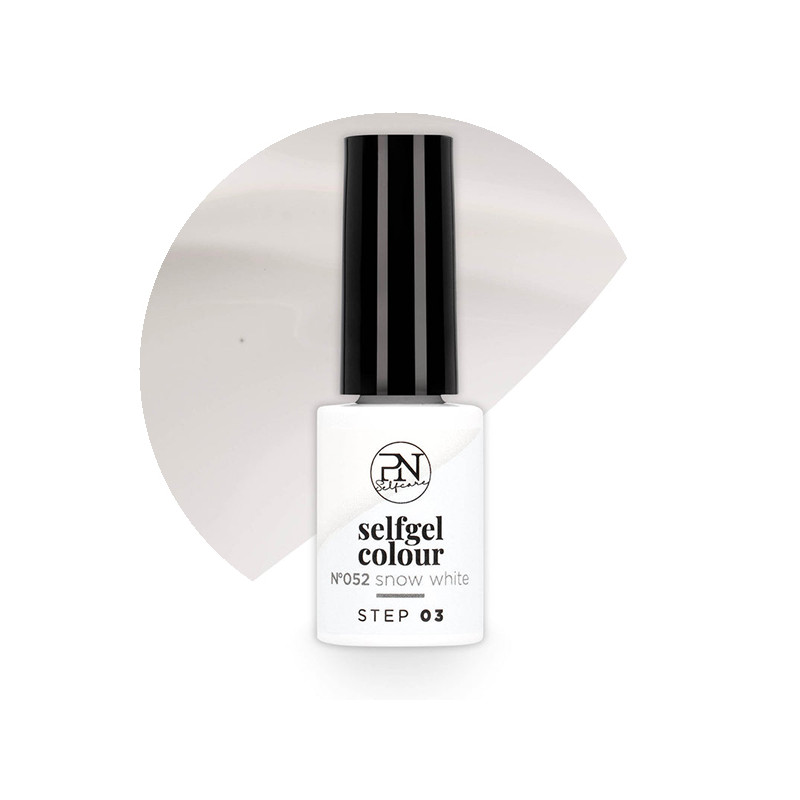 Vernis Semi-Permanent Selfgel 52 Snow White PN Selfcare 6ml Vernis Semi-Permanent Selfgel 52 Snow White PN Selfcare 6ml