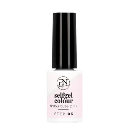Vernis Semi-Permanent Selfgel 53 Cute Pink PN Selfcare 6ml