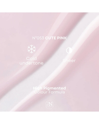 Vernis Semi-Permanent Selfgel 53 Cute Pink PN Selfcare 6ml