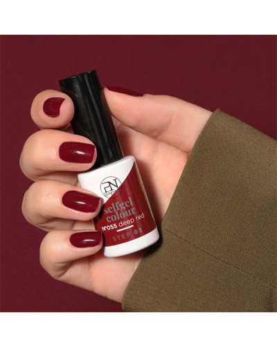 Vernis Semi-Permanent Selfgel 55 Deep Red PN Selfcare 6ml