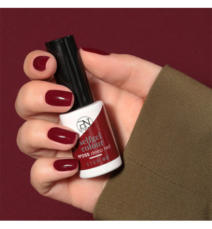 Vernis Semi-Permanent Selfgel 55 Deep Red PN Selfcare 6ml