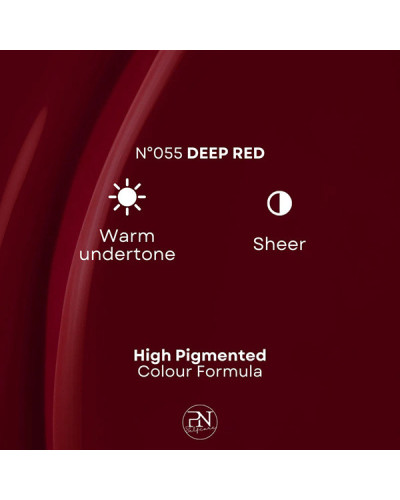 Vernis Semi-Permanent Selfgel 55 Deep Red PN Selfcare 6ml