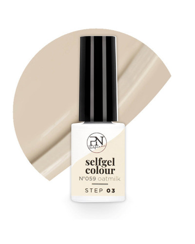 Vernis Semi-Permanent Selfgel 59 Aot Milk PN Selfcare 6ml