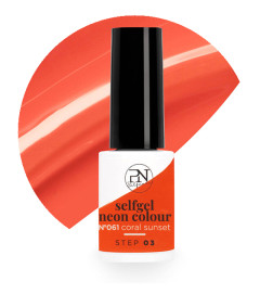 Vernis Semi-Permanent Selfgel 61 Coral Sunset PN Selfcare 6ml