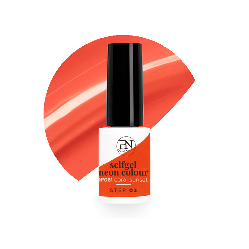 Vernis Semi-Permanent Selfgel 61 Coral Sunset PN Selfcare 6ml Vernis Semi-Permanent Selfgel 61 Coral Sunset PN Selfcare 6ml