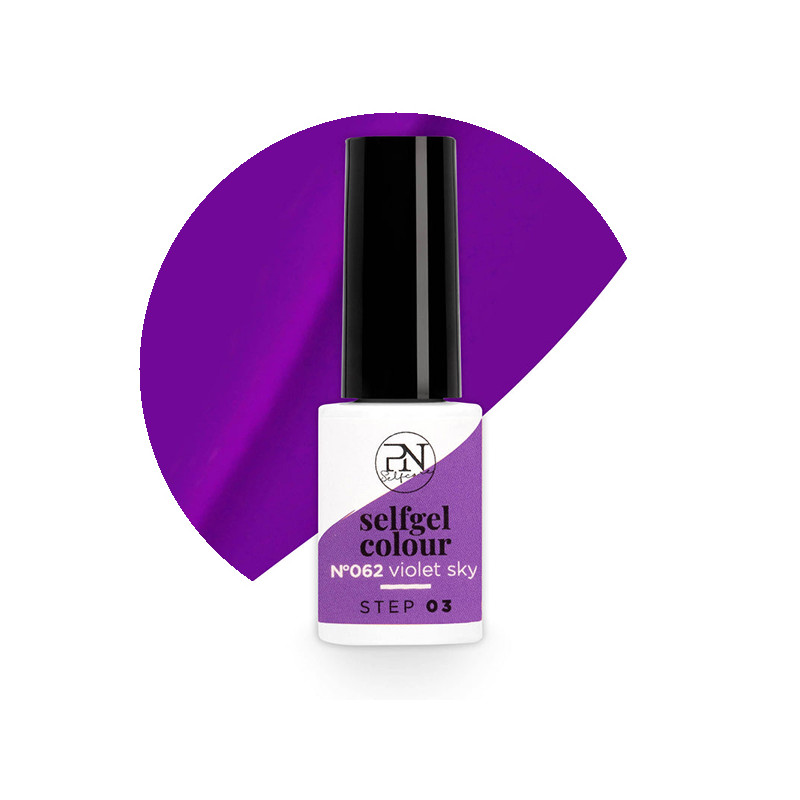 Vernis Semi-Permanent Selfgel 62 Violet Sky PN Selfcare 6ml Vernis Semi-Permanent Selfgel 62 Violet Sky PN Selfcare 6ml