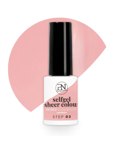 Vernis Semi-Permanent Selfgel 63 Tutu Blush PN Selfcare 6ml