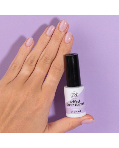 Vernis Semi-Permanent Selfgel 64 Amethyst GloW PN Selfcare 6ml