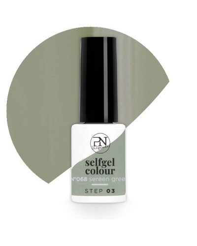 Vernis Semi-Permanent Selfgel 68 Sereen Green PN Selfcare 6ml