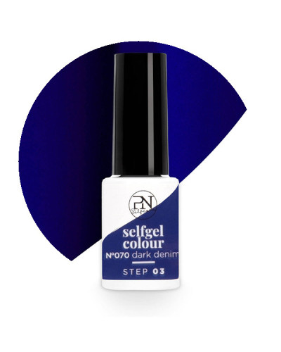 Vernis Semi-Permanent Selfgel 70 Dark Denimin PN Selfcare 6ml