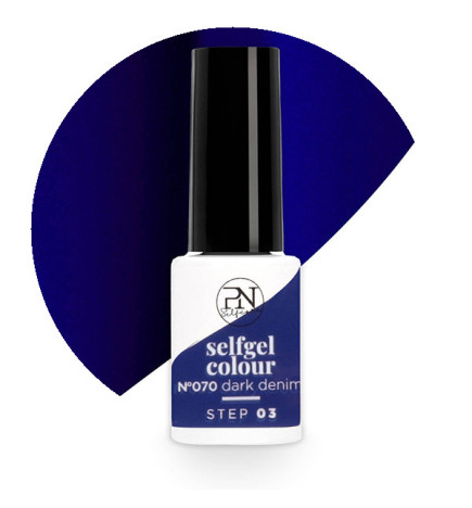 Vernis Semi-Permanent Selfgel 70 Dark Denimin PN Selfcare 6ml