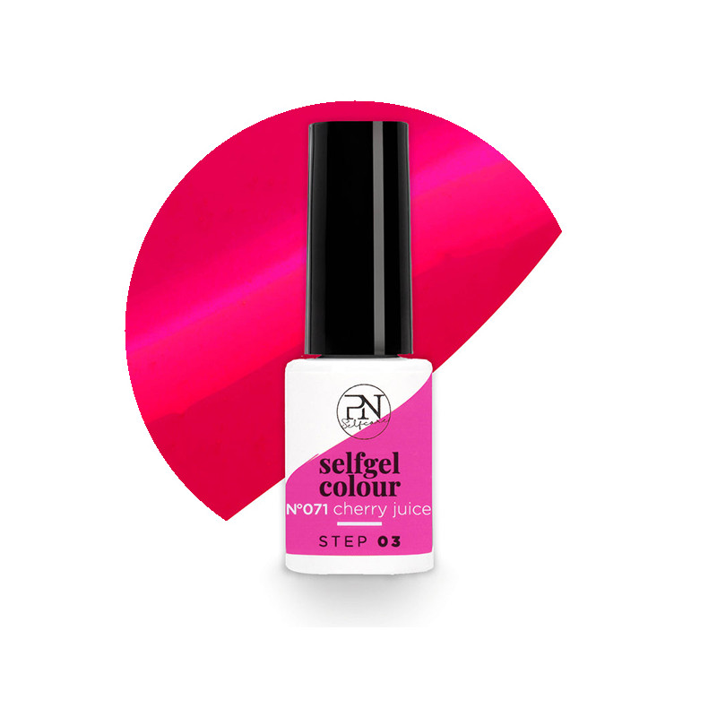 Vernis Semi-Permanent Selfgel 71 Cherry Juice PN Selfcare 6ml Vernis Semi-Permanent Selfgel 71 Cherry Juice PN Selfcare 6ml