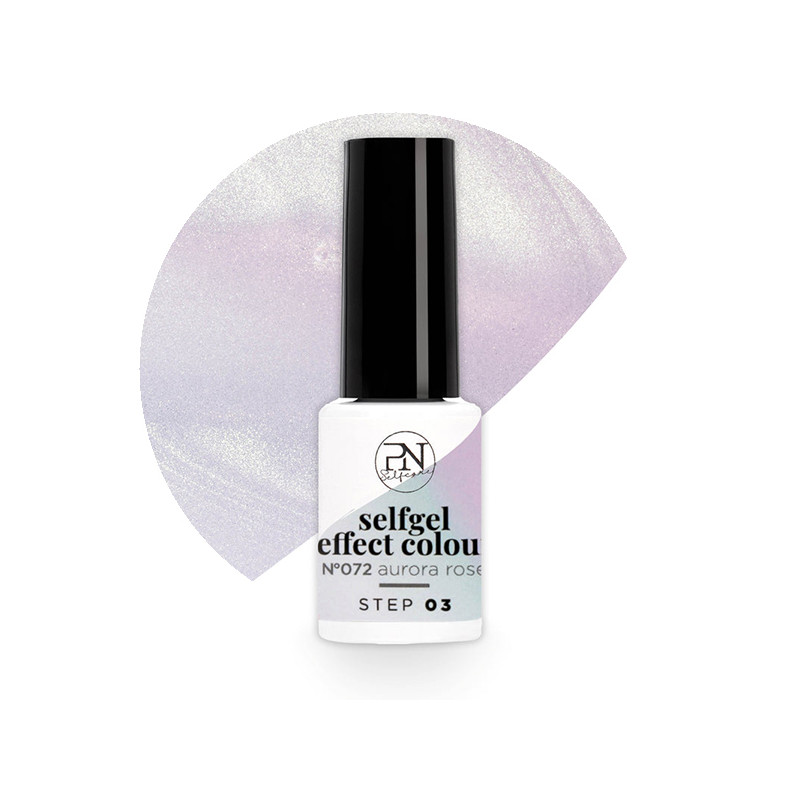 Vernis Semi-Permanent Selfgel 72 Aurora Rose PN Selfcare 6ml