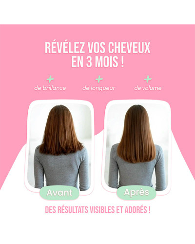 Love Gummies Vitamines Cheveux Myriam K Boite de 60