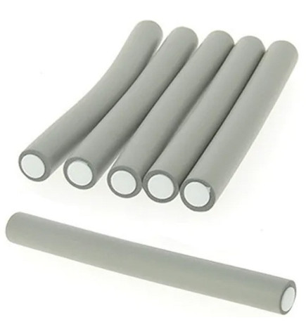 Bigoudis Rol'Mousse Gris New & Beauty Ø19mm