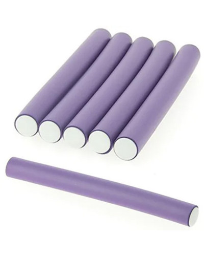 Bigoudis Rol'Mousse Violet New & Beauty Ø21mm