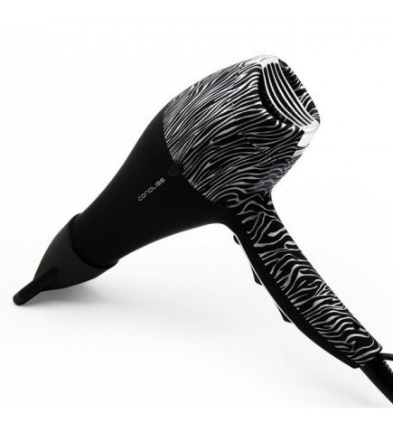 Sèche-cheveux Flow Silver Zebra Soft touch