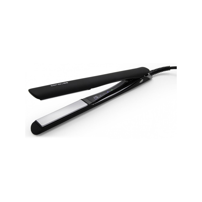 Fer à lisser C5 Titanium Noir Soft Touch Corioliss Fer à lisser C5 Titanium Noir Soft Touch Corioliss